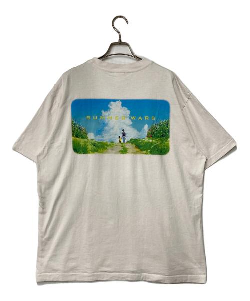SAINT MICHAEL（セントマイケル）SAINT MICHAEL (セントマイケル) アニメTシャツ ホワイト サイズ:Lの古着・服飾アイテム