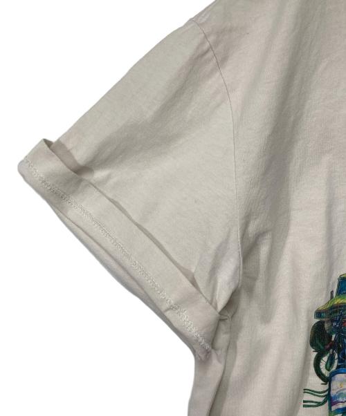 SAINT MICHAEL（セントマイケル）SAINT MICHAEL (セントマイケル) アニメTシャツ ホワイト サイズ:Lの古着・服飾アイテム