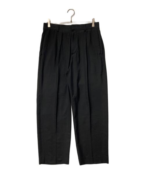 ATON（エイトン）ATON (エイトン) NIDOM SILK WIDE PANTS ブラック サイズ:04の古着・服飾アイテム