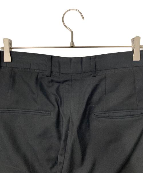 ATON（エイトン）ATON (エイトン) NIDOM SILK WIDE PANTS ブラック サイズ:04の古着・服飾アイテム
