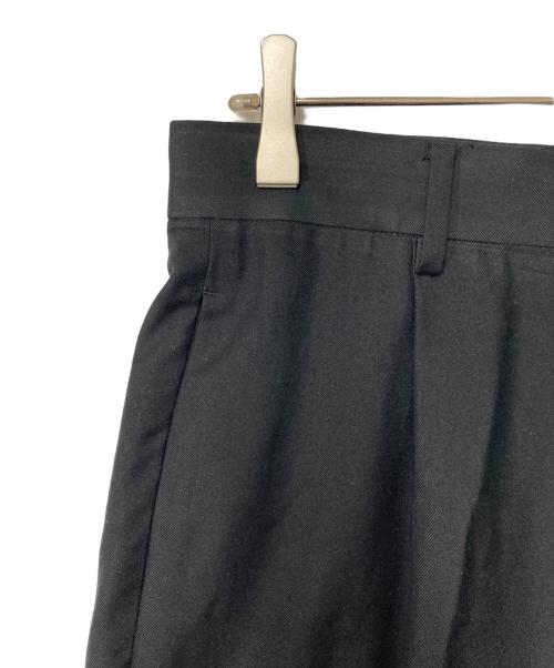ATON（エイトン）ATON (エイトン) NIDOM SILK WIDE PANTS ブラック サイズ:04の古着・服飾アイテム