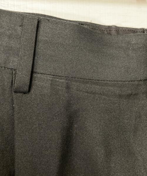 ATON（エイトン）ATON (エイトン) NIDOM SILK WIDE PANTS ブラック サイズ:04の古着・服飾アイテム