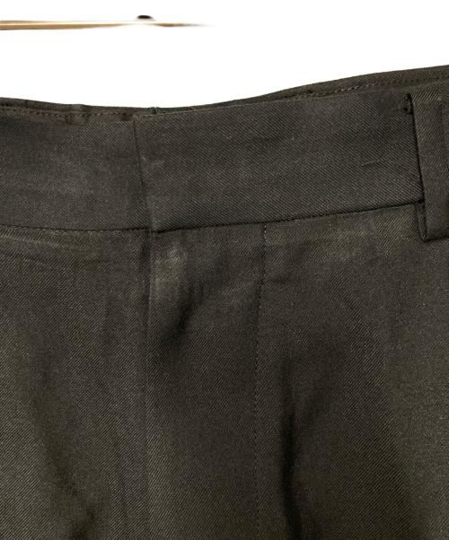 ATON（エイトン）ATON (エイトン) NIDOM SILK WIDE PANTS ブラック サイズ:04の古着・服飾アイテム