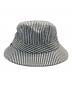BROOKS BROTHERS (ブルックスブラザーズ) Supreme (シュプリーム) Seersucker Hat グレー×ホワイト：6000円