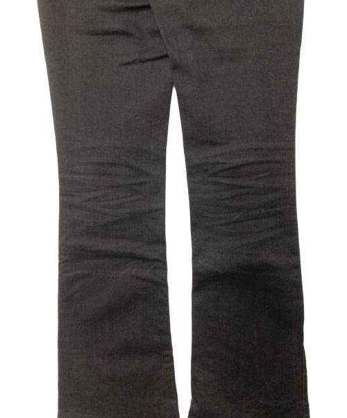DIESEL（ディーゼル）DIESEL (ディーゼル) デニムフレアパンツ ブラック サイズ:W26の古着・服飾アイテム