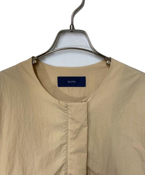 SHIPS（シップス）SHIPS (シップス) ウエストドロストコート ベージュ サイズ:38の古着・服飾アイテム