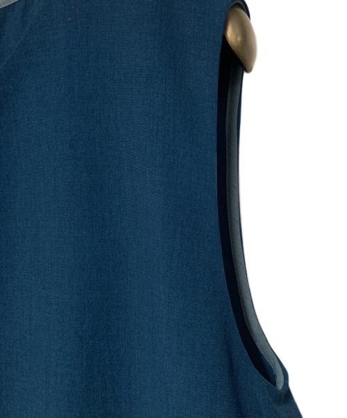 green label relaxing（グリーンレーベルリラクシング）green label relaxing (グリーンレーベルリラクシング) ドライクロス レイヤード オールインワン ブルー サイズ:36 未使用品の古着・服飾アイテム