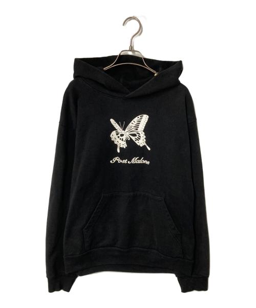 POST MALONE（ポスト・マローン）post malone (ポスト・マローン) verdy (ヴェルディ) プルオーバーパーカー ブラック サイズ:Mの古着・服飾アイテム