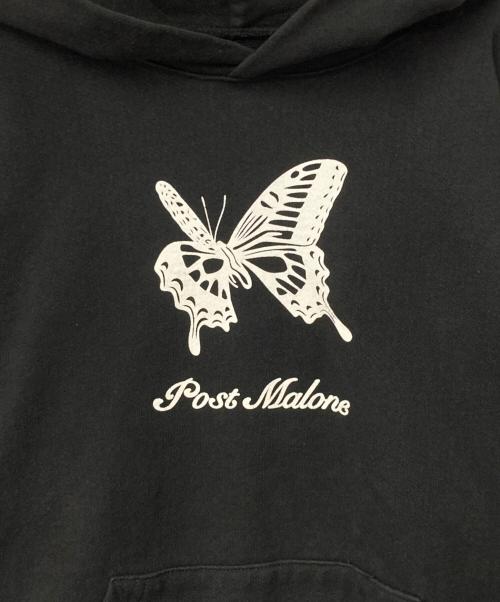 POST MALONE（ポスト・マローン）post malone (ポスト・マローン) verdy (ヴェルディ) プルオーバーパーカー ブラック サイズ:Mの古着・服飾アイテム