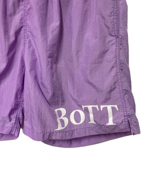 BoTT（ボット）bott (ボット) ナイロンハーフパンツ パープル サイズ:Mの古着・服飾アイテム