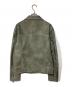 ZARA (ザラ) エコレザージャケット グレー サイズ:M：5000円