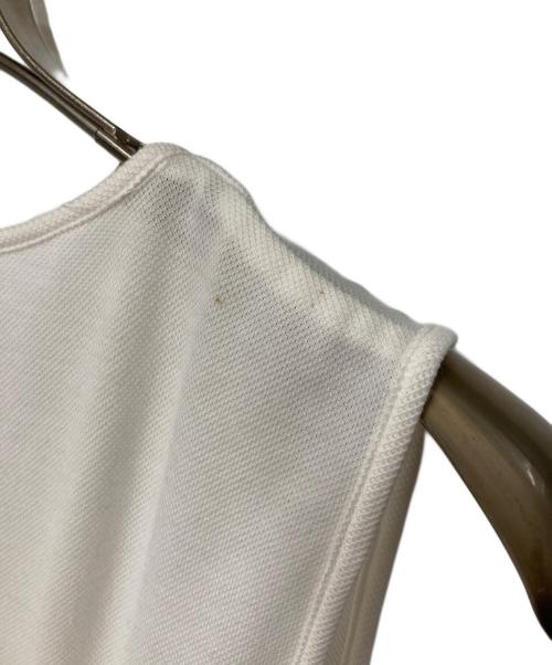 JIL SANDER NAVY（ジルサンダー ネイビー）JIL SANDER NAVY (ジルサンダー ネイビー) ノースリーブカットソー ベージュ サイズ:XSの古着・服飾アイテム