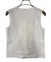 JIL SANDER NAVY (ジルサンダー ネイビー) ノースリーブカットソー ベージュ サイズ:XS：4000円