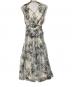 HER LIP TO (ハーリップトゥ) Lady Jane Chiffon Dress ライトグレー サイズ:S：7000円