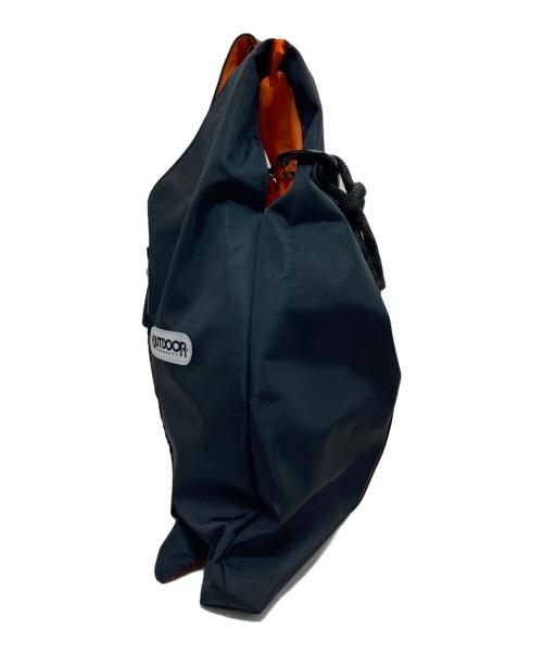 OUTDOOR（アウトドア）OUTDOOR (アウトドア) RISLEY (リズレー) トライアングルフリルバッグ ブラックの古着・服飾アイテム
