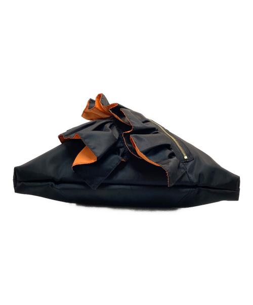 OUTDOOR（アウトドア）OUTDOOR (アウトドア) RISLEY (リズレー) トライアングルフリルバッグ ブラックの古着・服飾アイテム