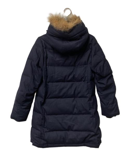 DANTON（ダントン）DANTON (ダントン) 別注ファーダウンコート ネイビー サイズ:36の古着・服飾アイテム