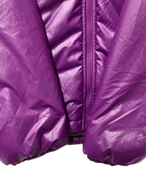 X-LARGE（エクストララージ）X-LARGE (エクストララージ) QUILTING LOGO HOODED PUFFER JACKET パープル サイズ:Lの古着・服飾アイテム