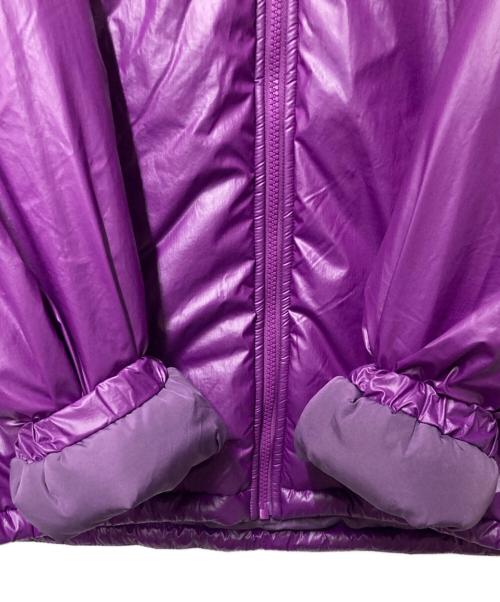 X-LARGE（エクストララージ）X-LARGE (エクストララージ) QUILTING LOGO HOODED PUFFER JACKET パープル サイズ:Lの古着・服飾アイテム