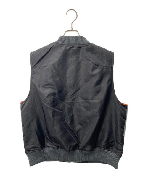 LIBERE（リベーレ）LIBERE (リベーレ) MA1切替中綿ベスト グレー サイズ:2の古着・服飾アイテム