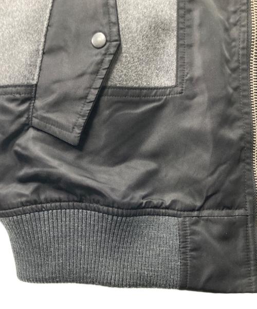 LIBERE（リベーレ）LIBERE (リベーレ) MA1切替中綿ベスト グレー サイズ:2の古着・服飾アイテム