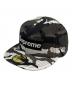 New Era（ニューエラ）の古着「Shop Box Logo 59Fifty Fitted Hat」｜カーキ×ホワイト