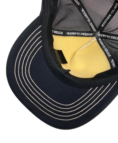 Hysteric Glamour（ヒステリックグラマー）Hysteric Glamour (ヒステリックグラマー) Speedster Mesh Cap ブラック サイズ:FREEの古着・服飾アイテム