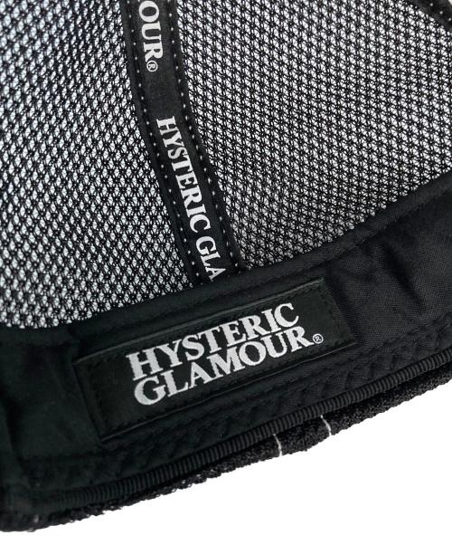 Hysteric Glamour（ヒステリックグラマー）Hysteric Glamour (ヒステリックグラマー) Speedster Mesh Cap ブラック サイズ:FREEの古着・服飾アイテム