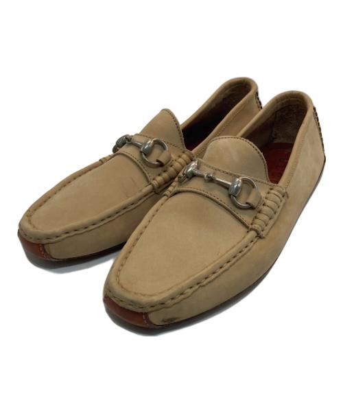 GUCCI（グッチ）GUCCI (グッチ) ビットローファー ベージュ サイズ:1 1/2の古着・服飾アイテム