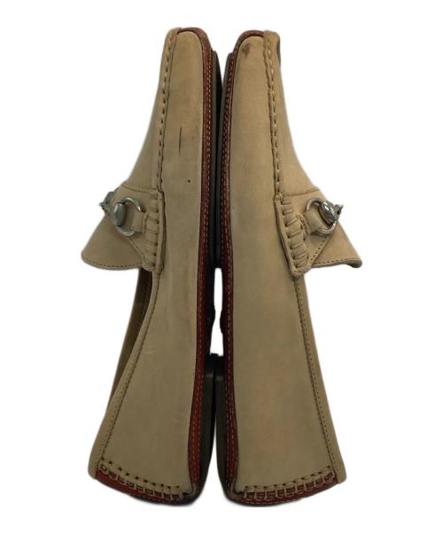 GUCCI（グッチ）GUCCI (グッチ) ビットローファー ベージュ サイズ:1 1/2の古着・服飾アイテム