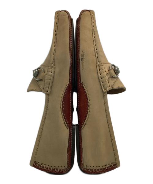 GUCCI（グッチ）GUCCI (グッチ) ビットローファー ベージュ サイズ:1 1/2の古着・服飾アイテム