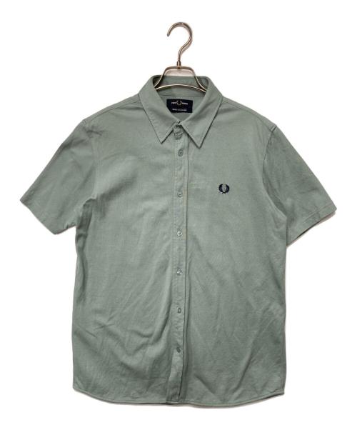 FRED PERRY（フレッドペリー）FRED PERRY (フレッドペリー) BEAMS (ビームス) ポロシャツ グリーン サイズ:Lの古着・服飾アイテム