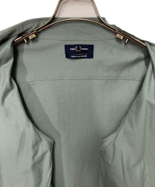 FRED PERRY（フレッドペリー）FRED PERRY (フレッドペリー) BEAMS (ビームス) ポロシャツ グリーン サイズ:Lの古着・服飾アイテム