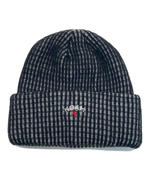 Noah（ノア）Noah (ノア) Tri-Color Beanie ブラック 未使用品の古着・服飾アイテム