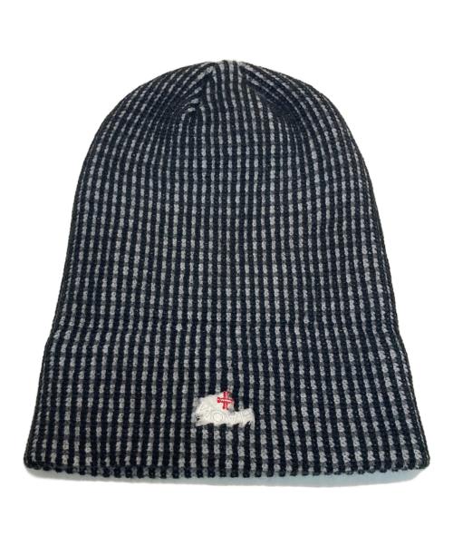 Noah（ノア）Noah (ノア) Tri-Color Beanie ブラック 未使用品の古着・服飾アイテム