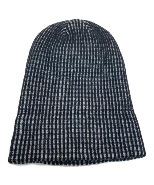 Noah（ノア）Noah (ノア) Tri-Color Beanie ブラック 未使用品の古着・服飾アイテム