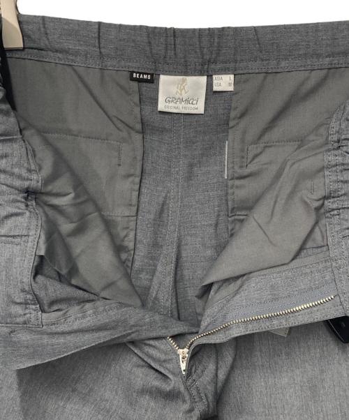 GRAMICCI（グラミチ）GRAMICCI (グラミチ) BEAMS (ビームス) 別注スラックスパンツ グレー サイズ:Lの古着・服飾アイテム