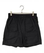 THE NORTHFACE PURPLELABELザ・ノースフェイス パープルレーベル）の古着「Nylon Ripstop Trail Shorts」｜ブラック