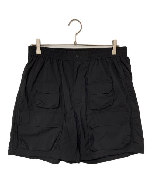 THE NORTHFACE PURPLELABEL（ザ・ノースフェイス パープルレーベル）THE NORTHFACE PURPLELABEL (ザ・ノースフェイス パープルレーベル) Nylon Ripstop Trail Shorts ブラック サイズ:34の古着・服飾アイテム