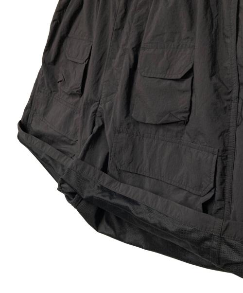 THE NORTHFACE PURPLELABEL（ザ・ノースフェイス パープルレーベル）THE NORTHFACE PURPLELABEL (ザ・ノースフェイス パープルレーベル) Nylon Ripstop Trail Shorts ブラック サイズ:34の古着・服飾アイテム