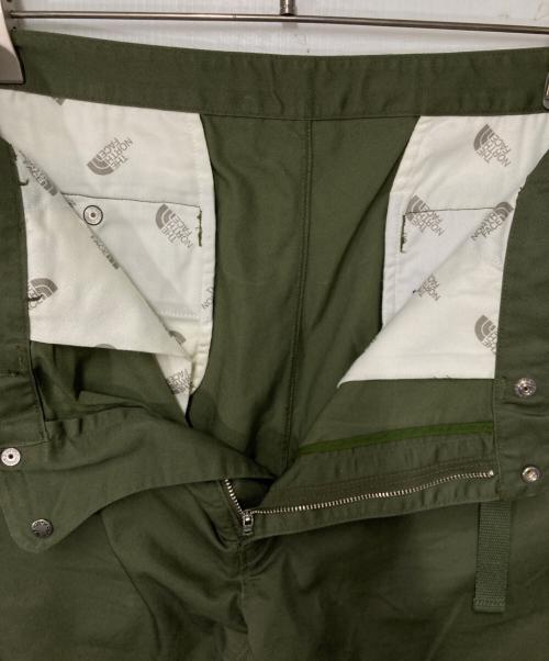 THE NORTHFACE PURPLELABEL（ザ・ノースフェイス パープルレーベル）THE NORTHFACE PURPLELABEL (ザ・ノースフェイス パープルレーベル) Stretch Twill Shorts カーキ サイズ:34の古着・服飾アイテム