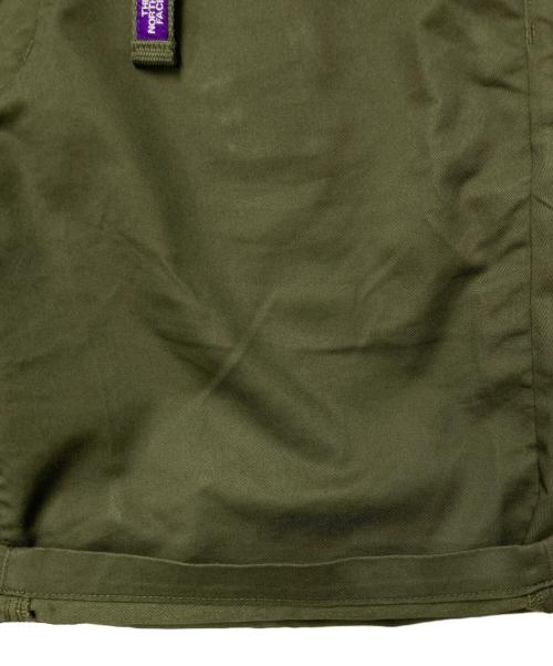 THE NORTHFACE PURPLELABEL（ザ・ノースフェイス パープルレーベル）THE NORTHFACE PURPLELABEL (ザ・ノースフェイス パープルレーベル) Stretch Twill Shorts カーキ サイズ:34の古着・服飾アイテム