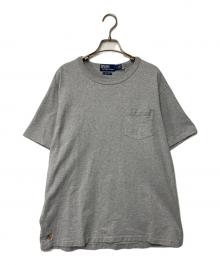 POLO RALPH LAUREN（ポロ・ラルフローレン）の古着「ポケットTシャツ」｜グレー