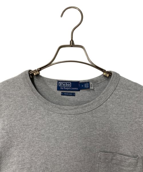 POLO RALPH LAUREN（ポロ・ラルフローレン）POLO RALPH LAUREN (ポロ・ラルフローレン) ポケットTシャツ グレー サイズ:Ｍの古着・服飾アイテム