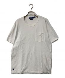 POLO RALPH LAUREN（ポロ・ラルフローレン）の古着「ポケットTシャツ」｜ホワイト