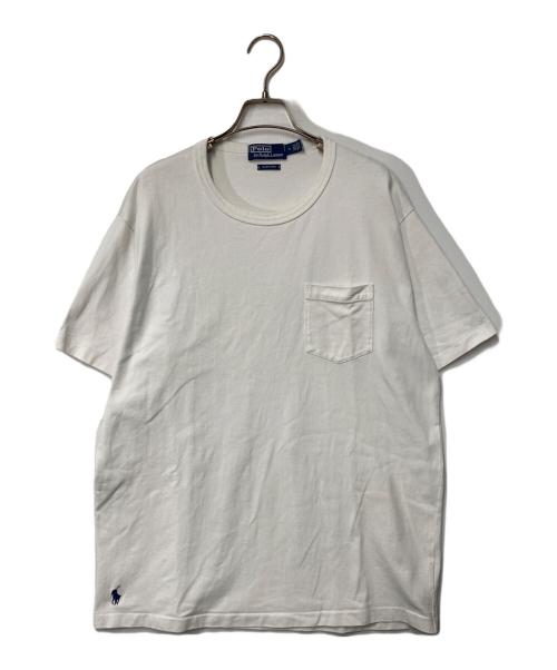 POLO RALPH LAUREN（ポロ・ラルフローレン）POLO RALPH LAUREN (ポロ・ラルフローレン) ポケットTシャツ ホワイト サイズ:Ｍの古着・服飾アイテム