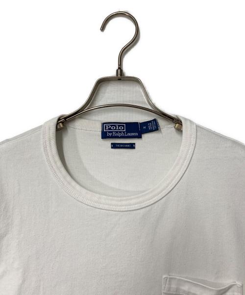 POLO RALPH LAUREN（ポロ・ラルフローレン）POLO RALPH LAUREN (ポロ・ラルフローレン) ポケットTシャツ ホワイト サイズ:Ｍの古着・服飾アイテム