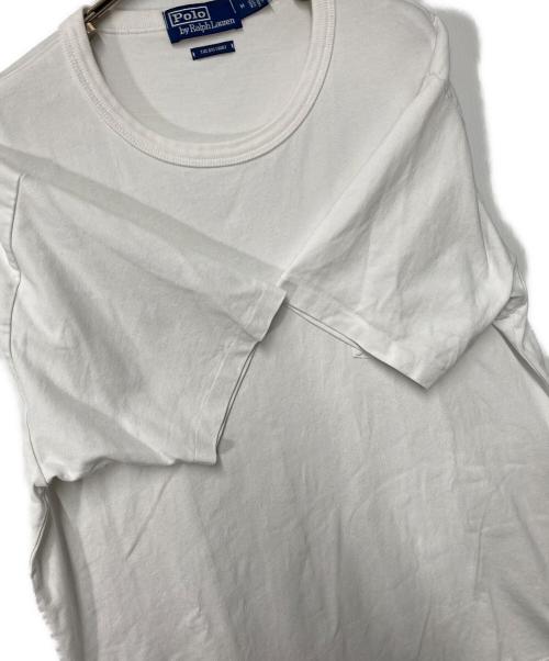 POLO RALPH LAUREN（ポロ・ラルフローレン）POLO RALPH LAUREN (ポロ・ラルフローレン) ポケットTシャツ ホワイト サイズ:Ｍの古着・服飾アイテム