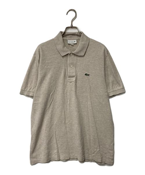 LACOSTE（ラコステ）LACOSTE (ラコステ) ポロシャツ ベージュ サイズ:Lの古着・服飾アイテム