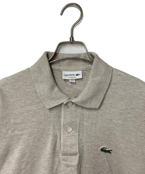 LACOSTE（ラコステ）LACOSTE (ラコステ) ポロシャツ ベージュ サイズ:Lの古着・服飾アイテム